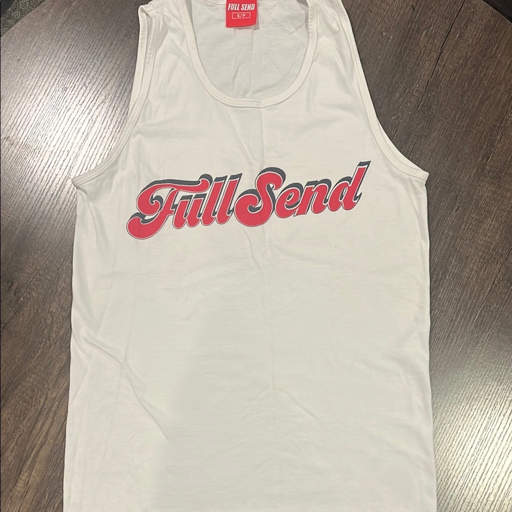 White Tank Top for Men